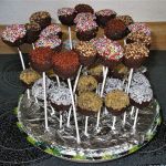 Chocolate Covered Cheesecake Pops