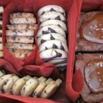 Gift Box with Assorted Shortbread and Caramel Brownies